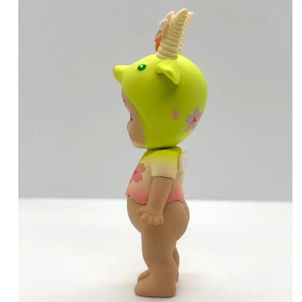 New Kewpie/Angel Mini Figure, in Spring Cherry Goat Costume, Open Blind Box